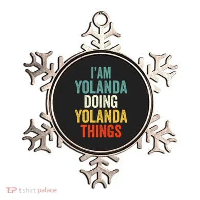 IM Yolanda Doing Yolanda Things Ornament