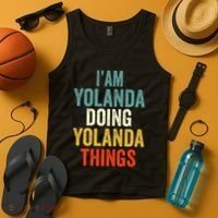 IM Yolanda Doing Yolanda Things Tank Top thumb 4