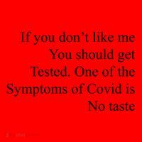 If You Don't Like Ne You Should Get Tested Funny Covid Santa Hat thumb 1