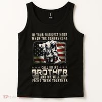 In Your Darkest Ho Ur When The Demons Come Call On Me Tank Top thumb 2