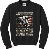 In Your Darkest Ho Ur When The Demons Come Call On Me Kids Sweatshirt thumb 0