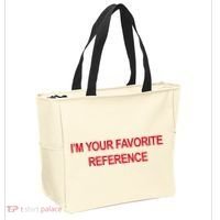 IM Your Favorite Reference Statement Slogan Tote Bag thumb 2