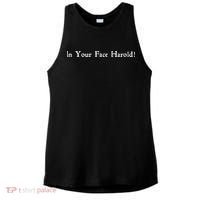 In Your Face Harold! Ladies PosiCharge Tri-Blend Wicking Tank thumb 0