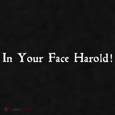 In Your Face Harold! Ladies PosiCharge Tri-Blend Wicking Tank