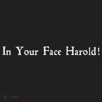 In Your Face Harold! Ladies Heavyweight Boxy Pullover Hoodie thumb 2