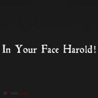 In Your Face Harold! Dry Zone Grid Polo thumb 2