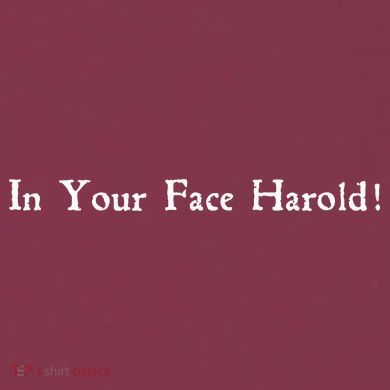 In Your Face Harold! 16oz Travel Tumbler