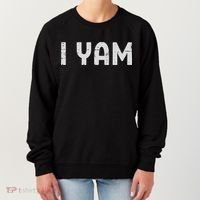 I Yam Funny Matching Couples Halloween Thanksgiving Him Her Women's Sweatshirt thumb 0