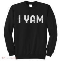 I Yam Funny Matching Couples Halloween Thanksgiving Him Her Sweatshirt thumb 0
