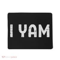 I Yam Funny Matching Couples Halloween Thanksgiving Him Her Mousepad thumb 0