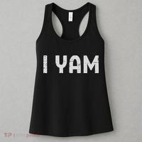 I Yam Funny Matching Couples Halloween Thanksgiving Him Her Women's Tank Top thumb 3