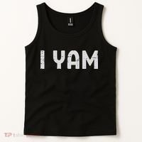 I Yam Funny Matching Couples Halloween Thanksgiving Him Her Tank Top thumb 2