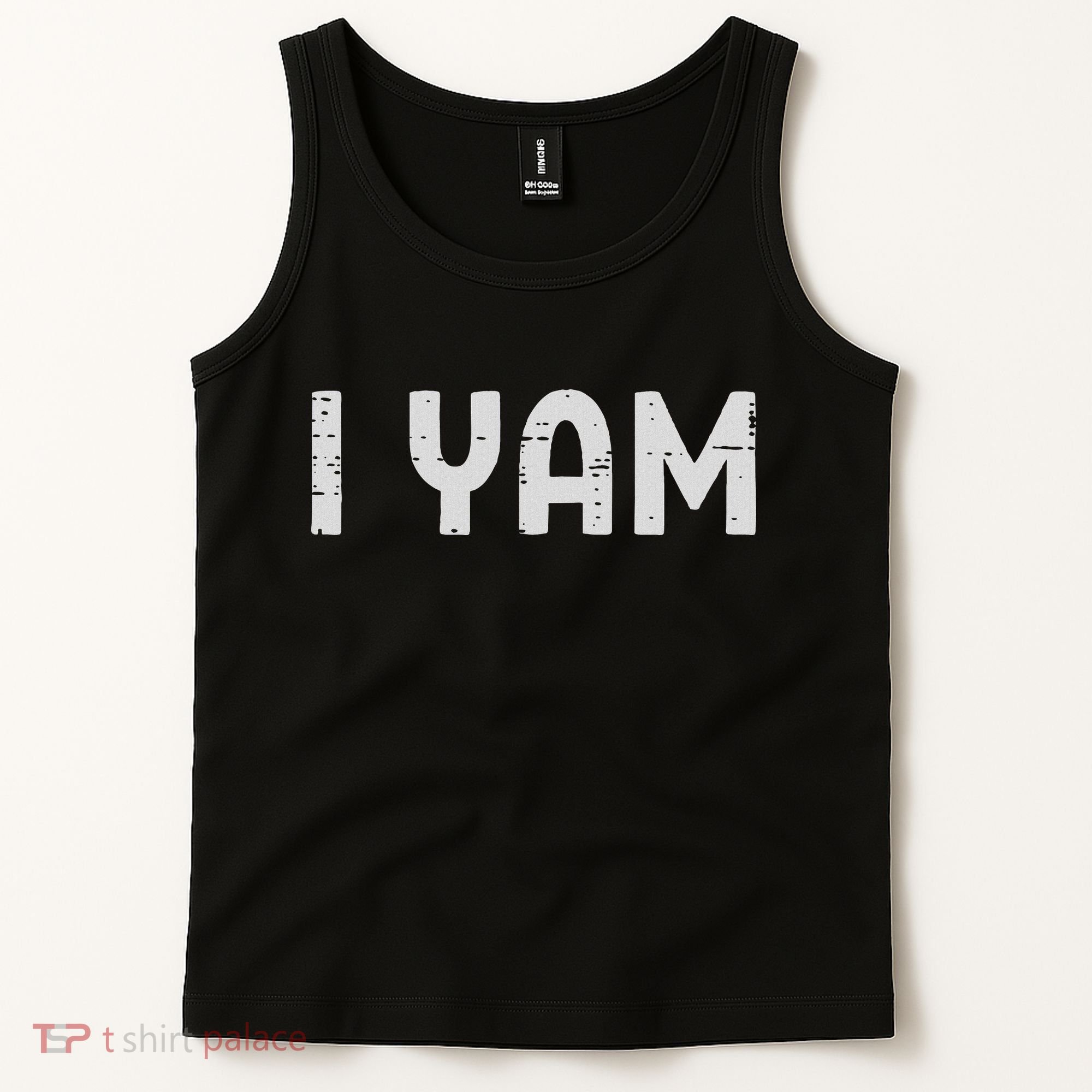 I Yam Funny Matching Couples Halloween Thanksgiving Him Her Tank Top