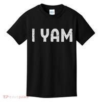 I Yam Funny Matching Couples Halloween Thanksgiving Him Her Kids T-Shirt thumb 0