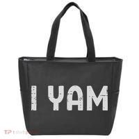 I Yam Funny Matching Couples Halloween Thanksgiving Him Her Tote Bag thumb 0