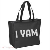 I Yam Funny Matching Couples Halloween Thanksgiving Him Her Tote Bag thumb 2
