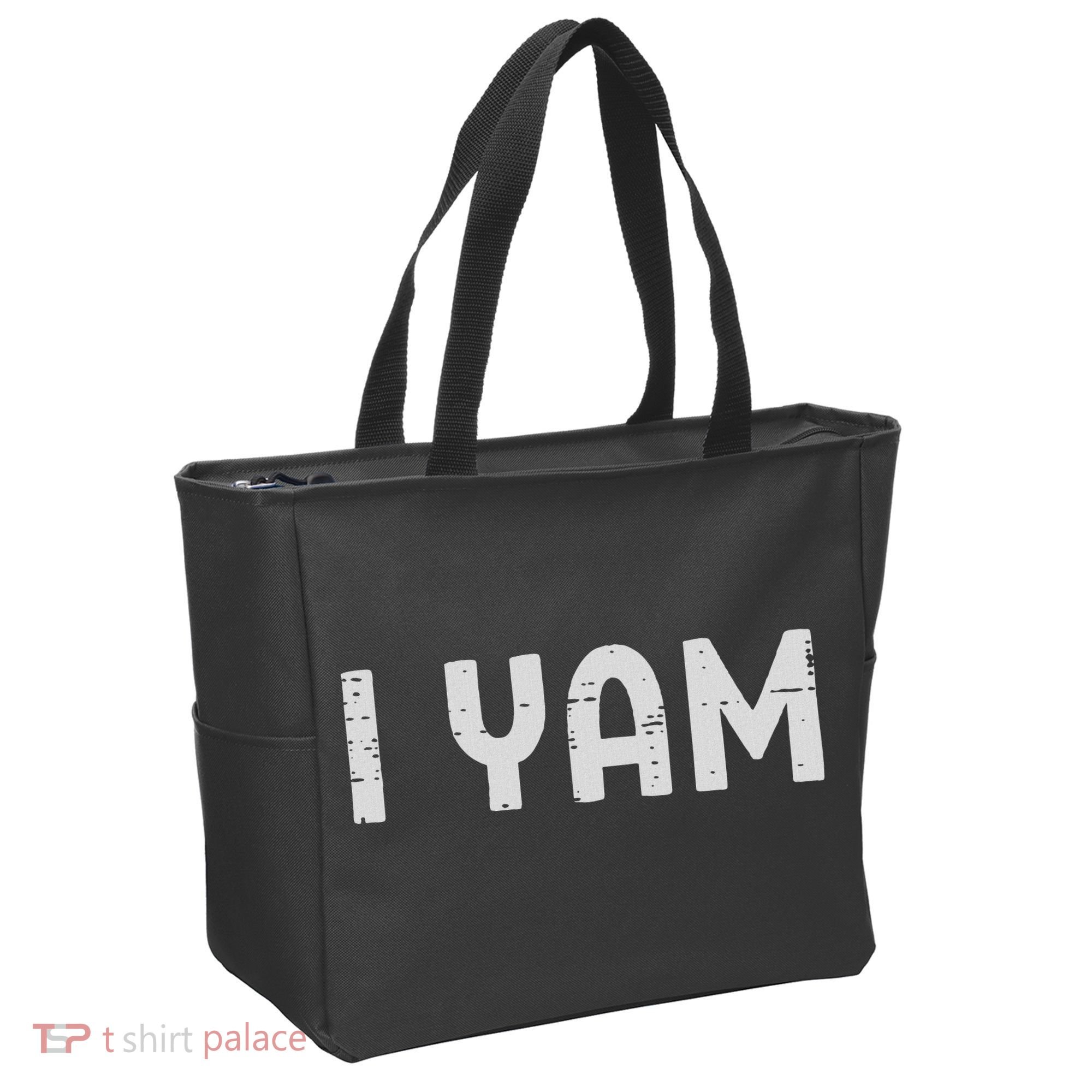 I Yam Funny Matching Couples Halloween Thanksgiving Him Her Tote Bag