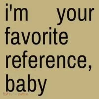 IM Your Favorite Reference Baby Mousepad thumb 1