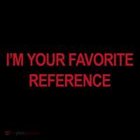 IM Your Favorite Reference Statement Slogan Pajama Set thumb 2