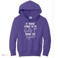 If You're Going To Be Salty Bring The Tequila Kids Hoodie thumb 0