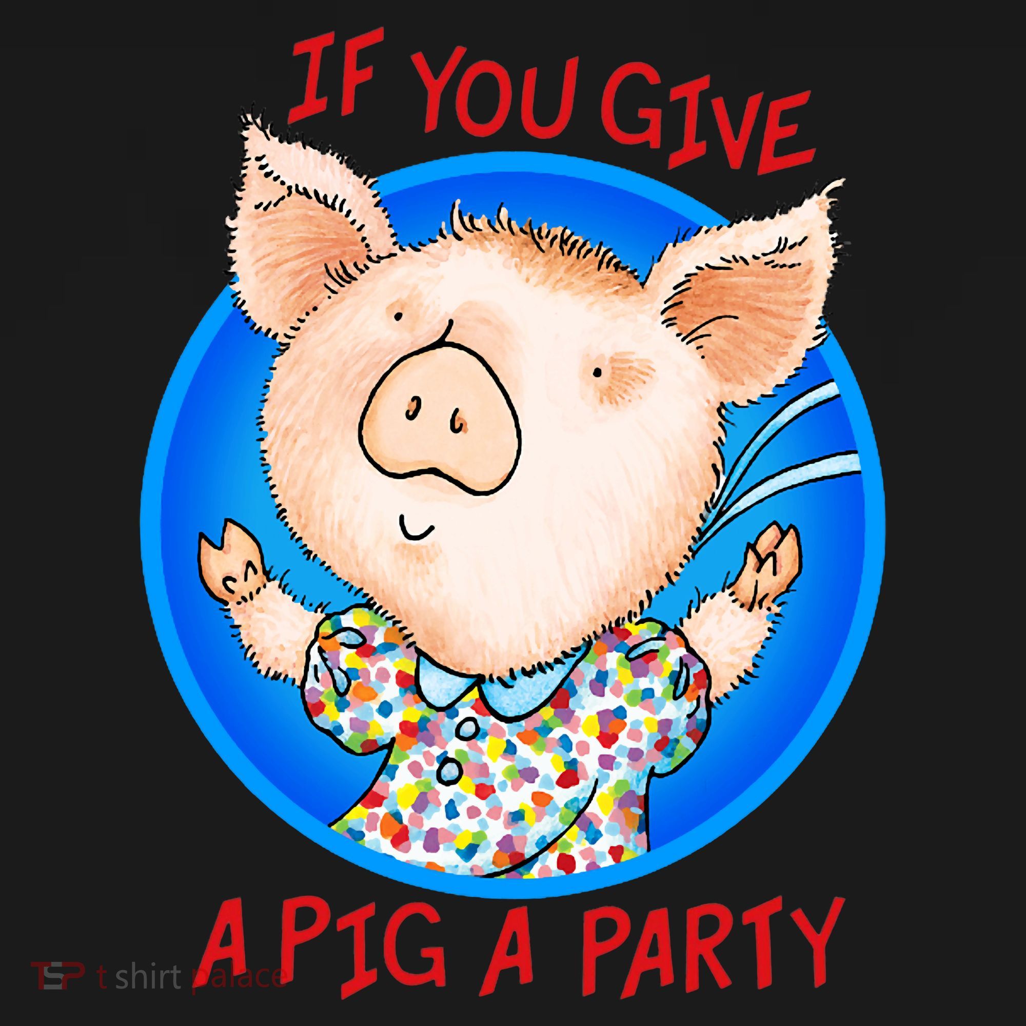 If You Give A Pig A Party Birthday Decorations Mousepad