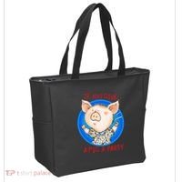 If You Give A Pig A Party Birthday Decorations Tote Bag thumb 2