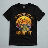If You've Got It Haunt It Pumpkin T-Shirt thumb 5