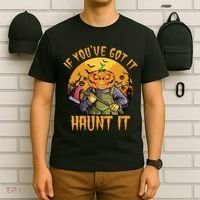 If You've Got It Haunt It Pumpkin T-Shirt thumb 6