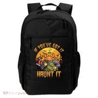 If You've Got It Haunt It Pumpkin Backpack thumb 0