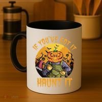 If You've Got It Haunt It Pumpkin Coffee Mug thumb 4