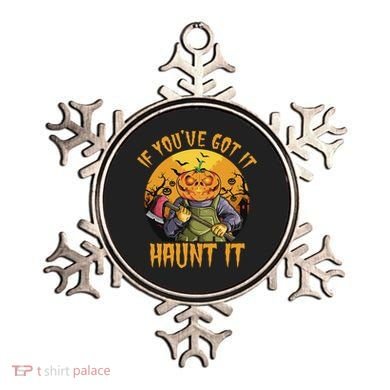 If You've Got It Haunt It Pumpkin Ornament