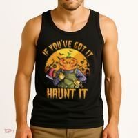 If You've Got It Haunt It Pumpkin Tank Top thumb 3