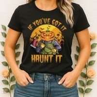 If You've Got It Haunt It Pumpkin Women's T-Shirt thumb 2