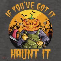 If You've Got It Haunt It Pumpkin Vector Backpack thumb 2