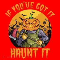 If You've Got It Haunt It Pumpkin Santa Hat thumb 1