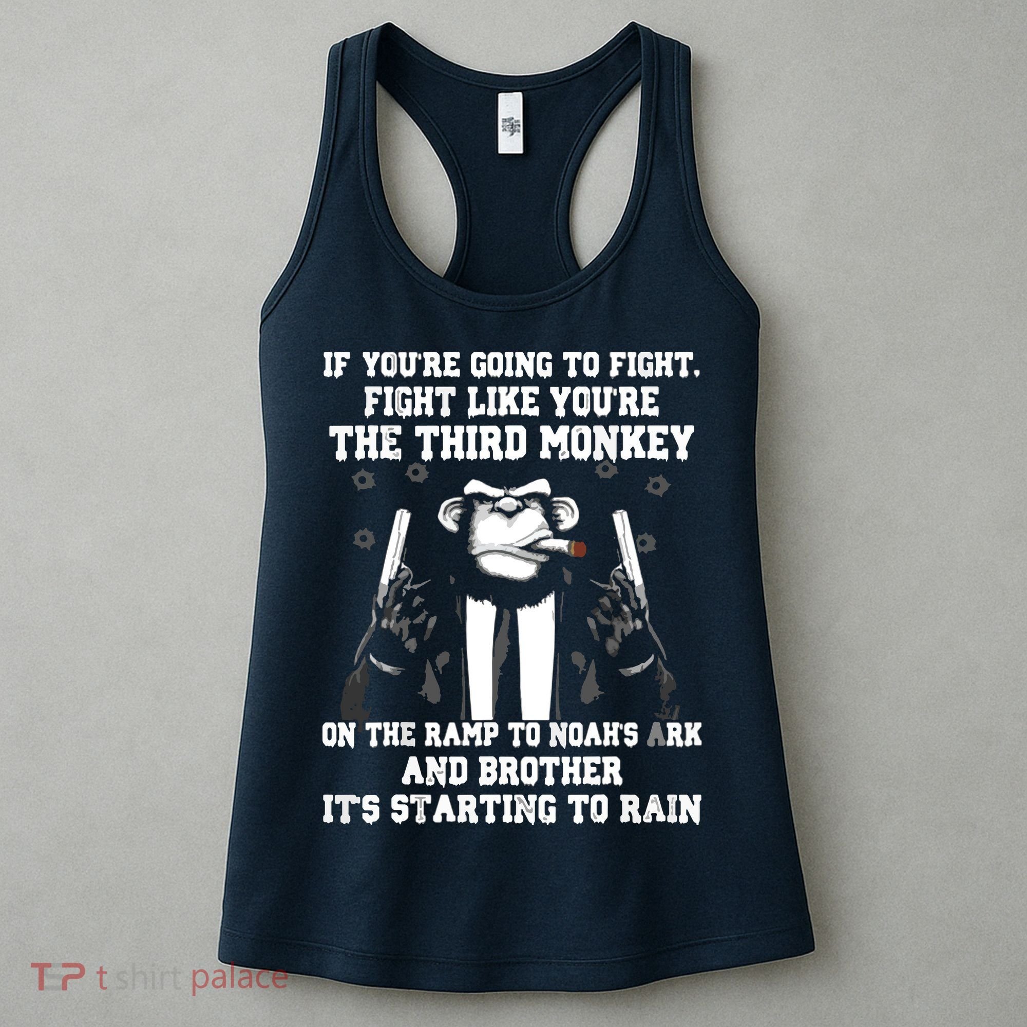 If Youre Going To Fight Fight Like Third Monkey Women's Tank Top