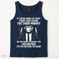 If Youre Going To Fight Fight Like Third Monkey Tank Top thumb 2