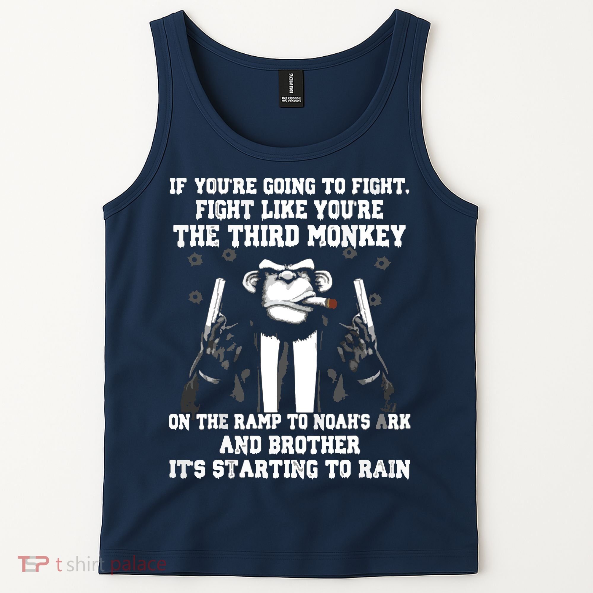 If Youre Going To Fight Fight Like Third Monkey Tank Top
