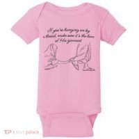 If YouRe Hanging On By A Thread Make Sure Its The Hem Baby Bodysuit thumb 0