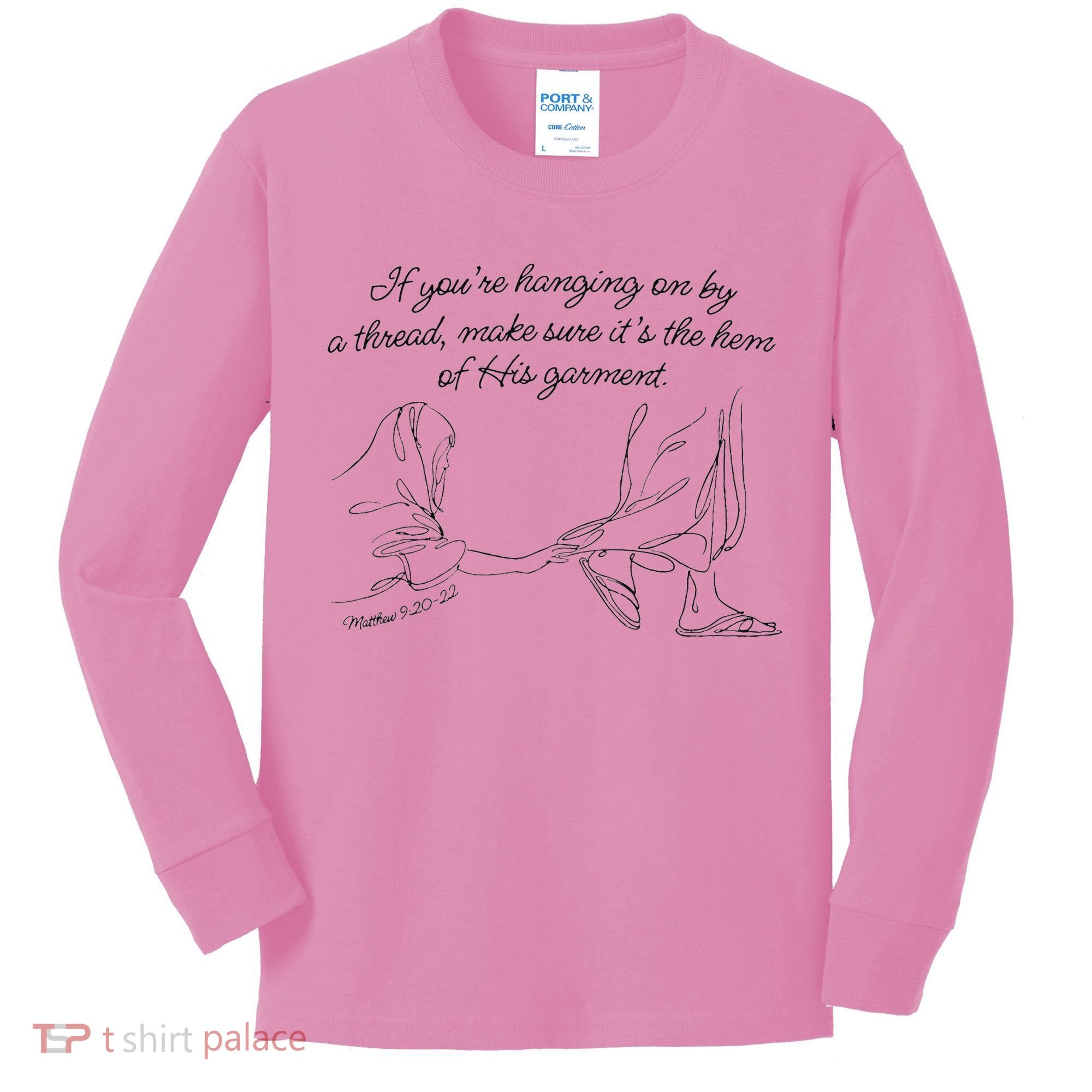 If YouRe Hanging On By A Thread Make Sure Its The Hem Kids Long Sleeve Shirt