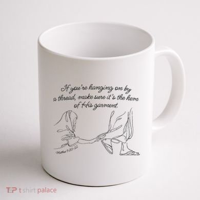If YouRe Hanging On By A Thread Make Sure Its The Hem Coffee Mug back
