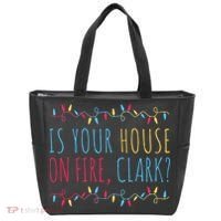 Is Your House On Fire Clark Funny Sayings Christmas Tote Bag thumb 0