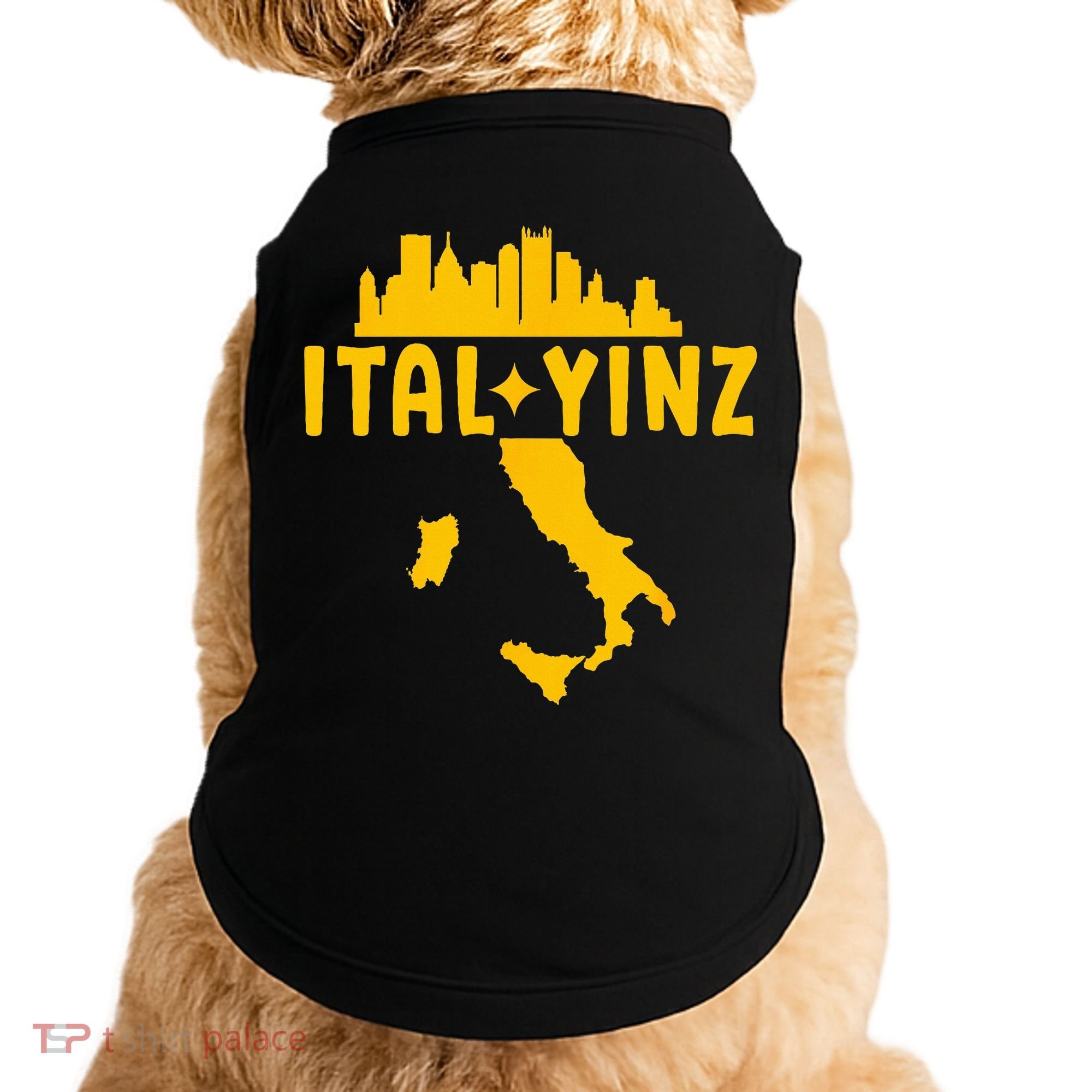 Ital Yinz Italian Pittsburgher Doggie Tank
