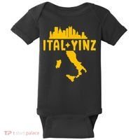 Ital Yinz Italian Pittsburgher Baby Bodysuit thumb 0