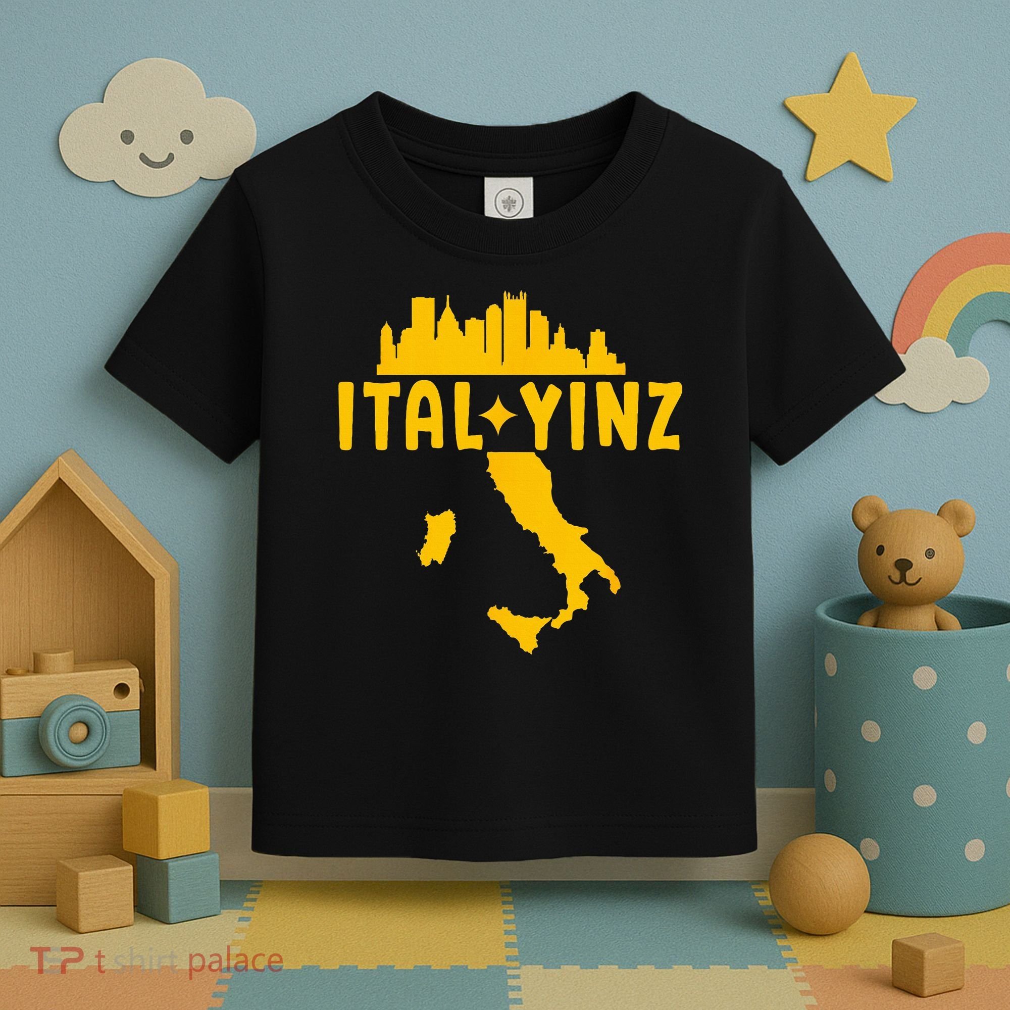 Ital Yinz Italian Pittsburgher Toddler T-Shirt