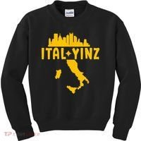Ital Yinz Italian Pittsburgher Kids Sweatshirt thumb 0