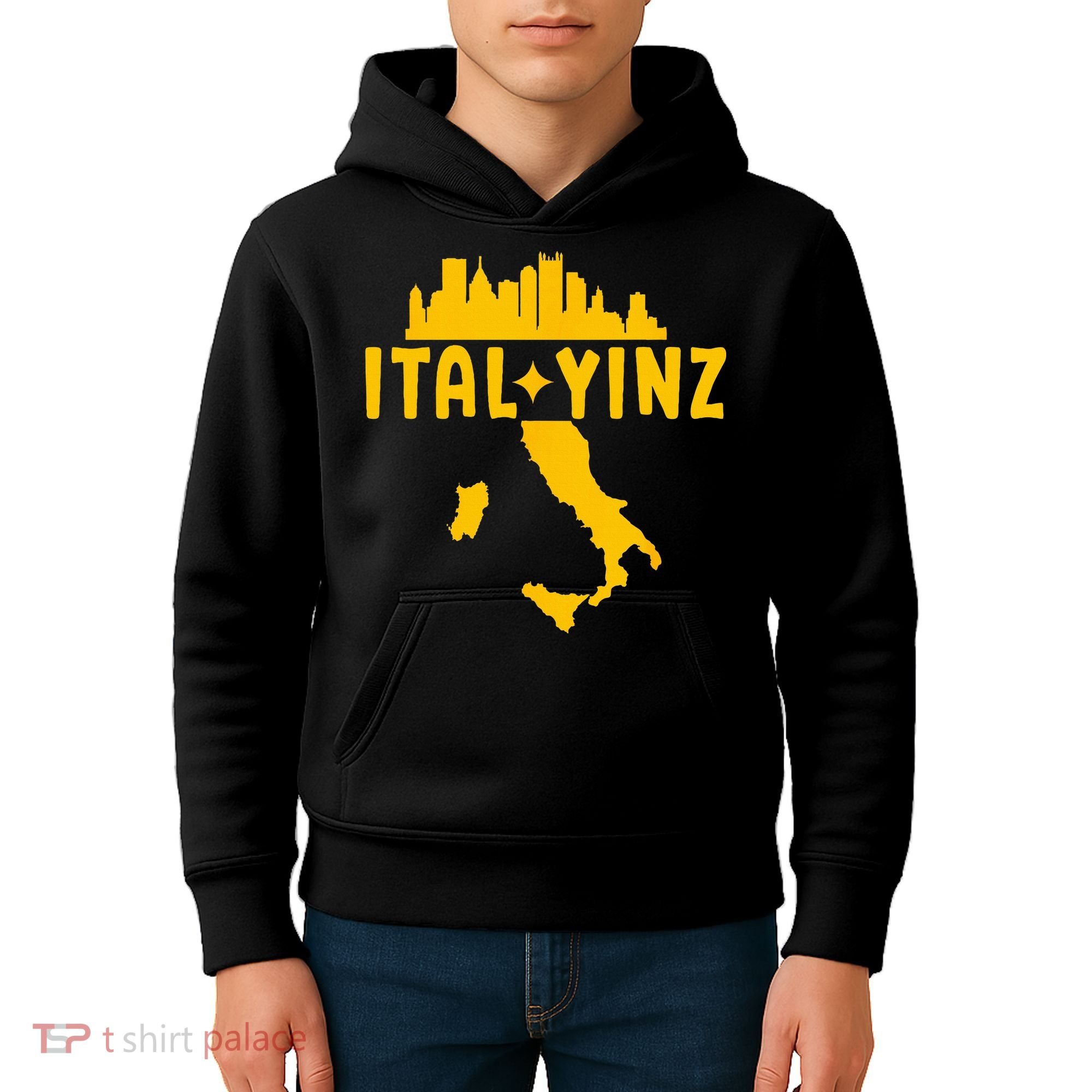 Ital Yinz Italian Pittsburgher Kids Hoodie