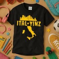 Ital Yinz Italian Pittsburgher Kids T-Shirt thumb 3