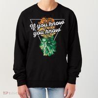 If You Know You Know Upside Down Pineapple Swinger Gift Women's Sweatshirt thumb 0
