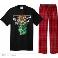 If You Know You Know Upside Down Pineapple Swinger Gift Pajama Set thumb 0